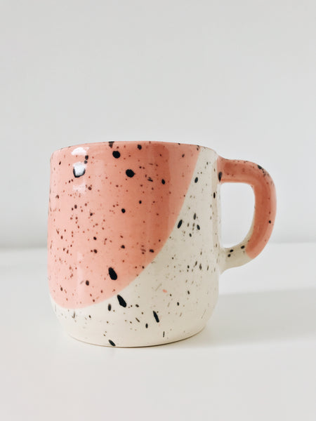 Mary Carroll Ceramics Drip & Speckle Mug