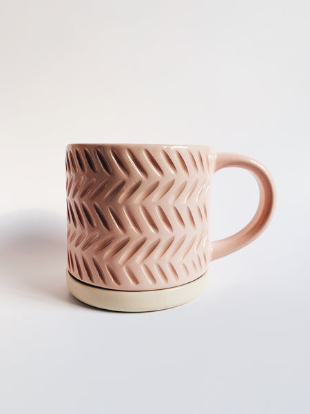 Melissa Koenig Ceramics Blush Signature Big Boi Mug