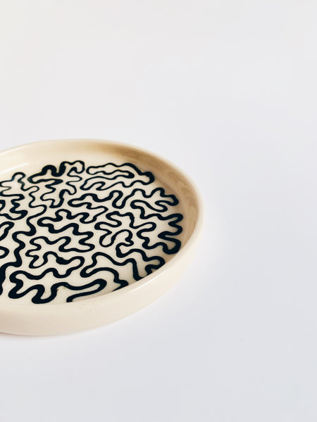 Melissa Koenig Ceramics Squiggle Coaster