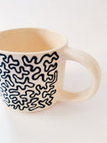 Melissa Koenig Ceramics Squiggle Big Boi Mug