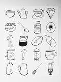 Sara Diamond & Courtney Riddle's Coffee Print