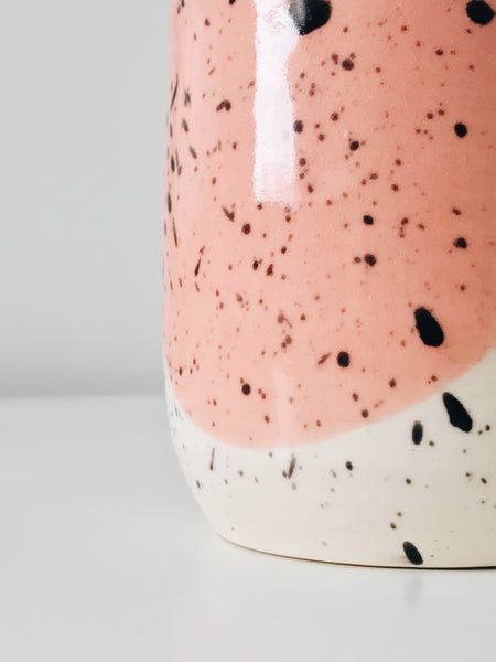 Mary Carroll Ceramics Drip & Speckle Mug