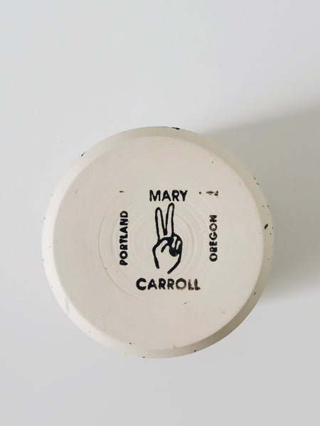 Mary Carroll Ceramics Speckle Tumbler