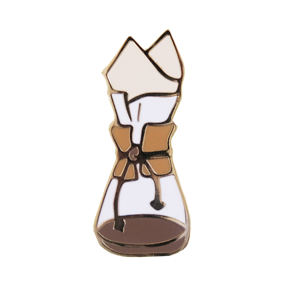 Honey & Brie Design Coffee Brewer Pin