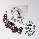 Brew Sleep Draw Coffee Print