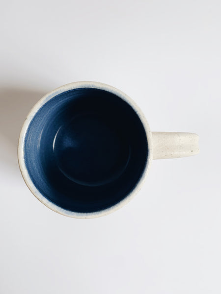 Donna deSoto Splatter Mug (Blue Cornflower)