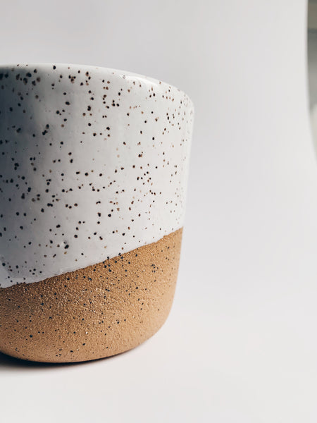 Avesha Michael Speckle White Tumbler